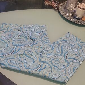 Vibrant Paisley Print Trousers